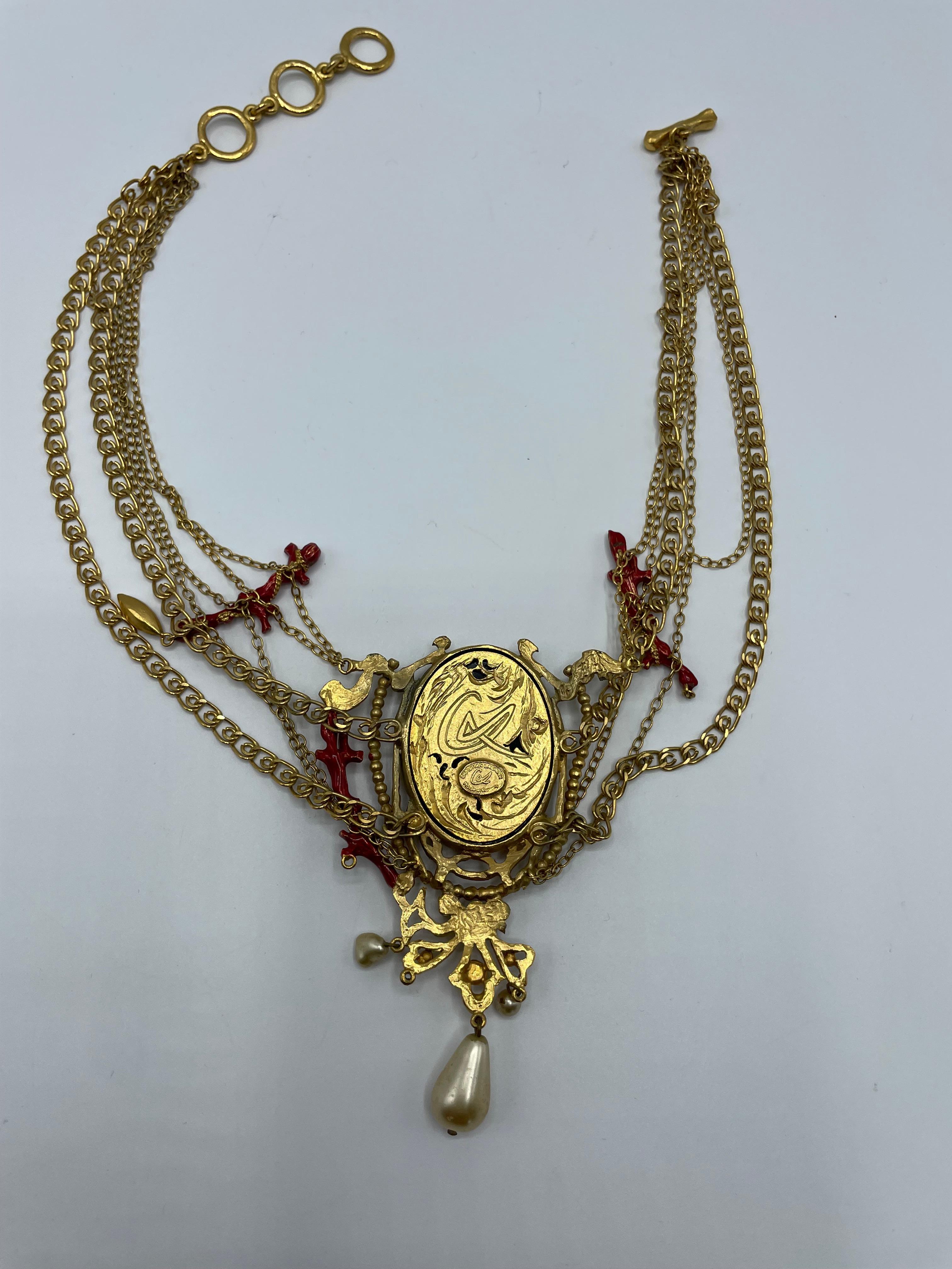 Christian Lacroix Necklace For Sale 4