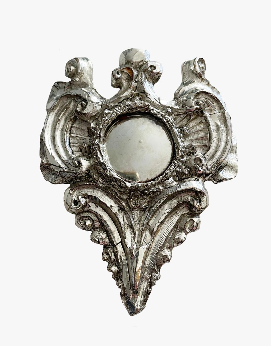 Christian Lacroix Noel Mirror Heart Limited Edition Brooch