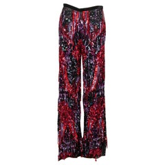 Christian Lacroix Pants with Sequins Haute Couture