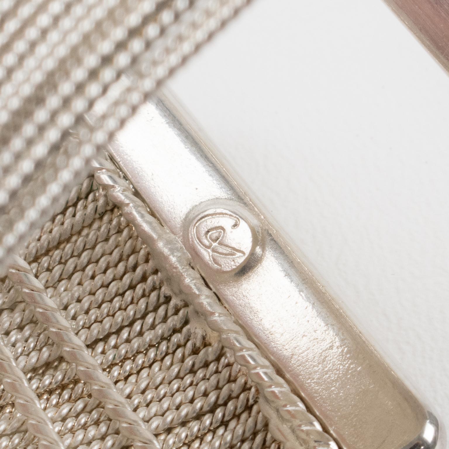 Christian Lacroix Paris Silvered Jeweled Bracelet For Sale 4