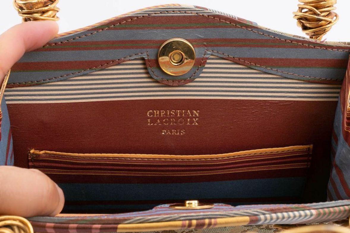 Christian Lacroix Patchwork Bag For Sale 3