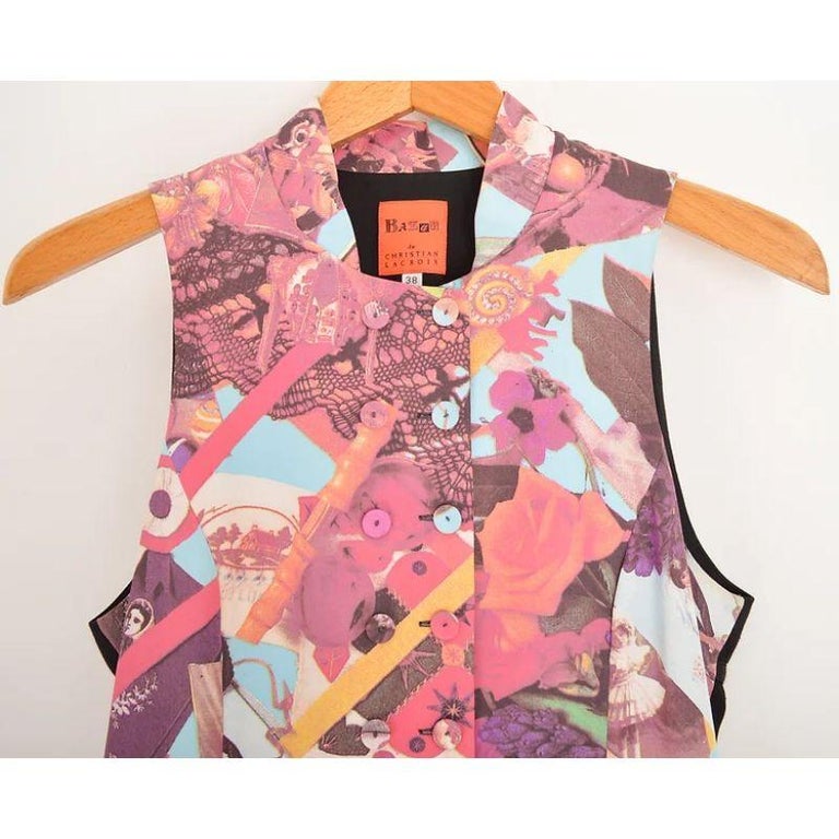 christian lacroix shirt dress M.CHRISTIAN LACROIX SHORT ORCHID DRESS Gdaoust.com