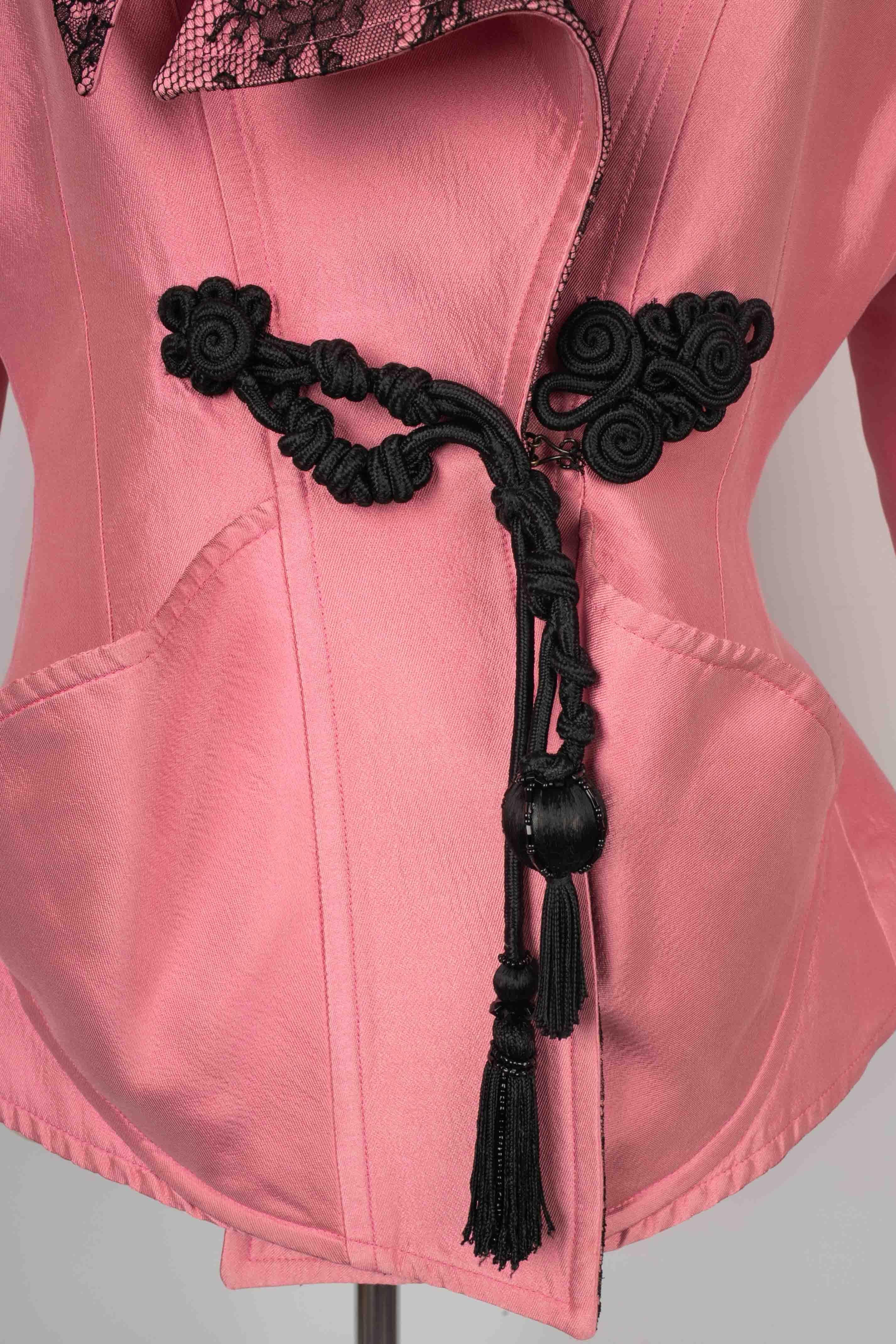 CHRISTIAN LACROIX pink jacket For Sale 2