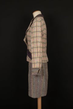 Christian Lacroix Python and Tweed Suit Set