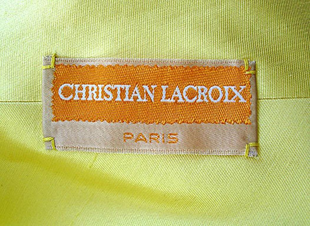  Christian Lacroix, veste de défilé haute couture rare, chemisier, jupe de bal, corset en vente 2