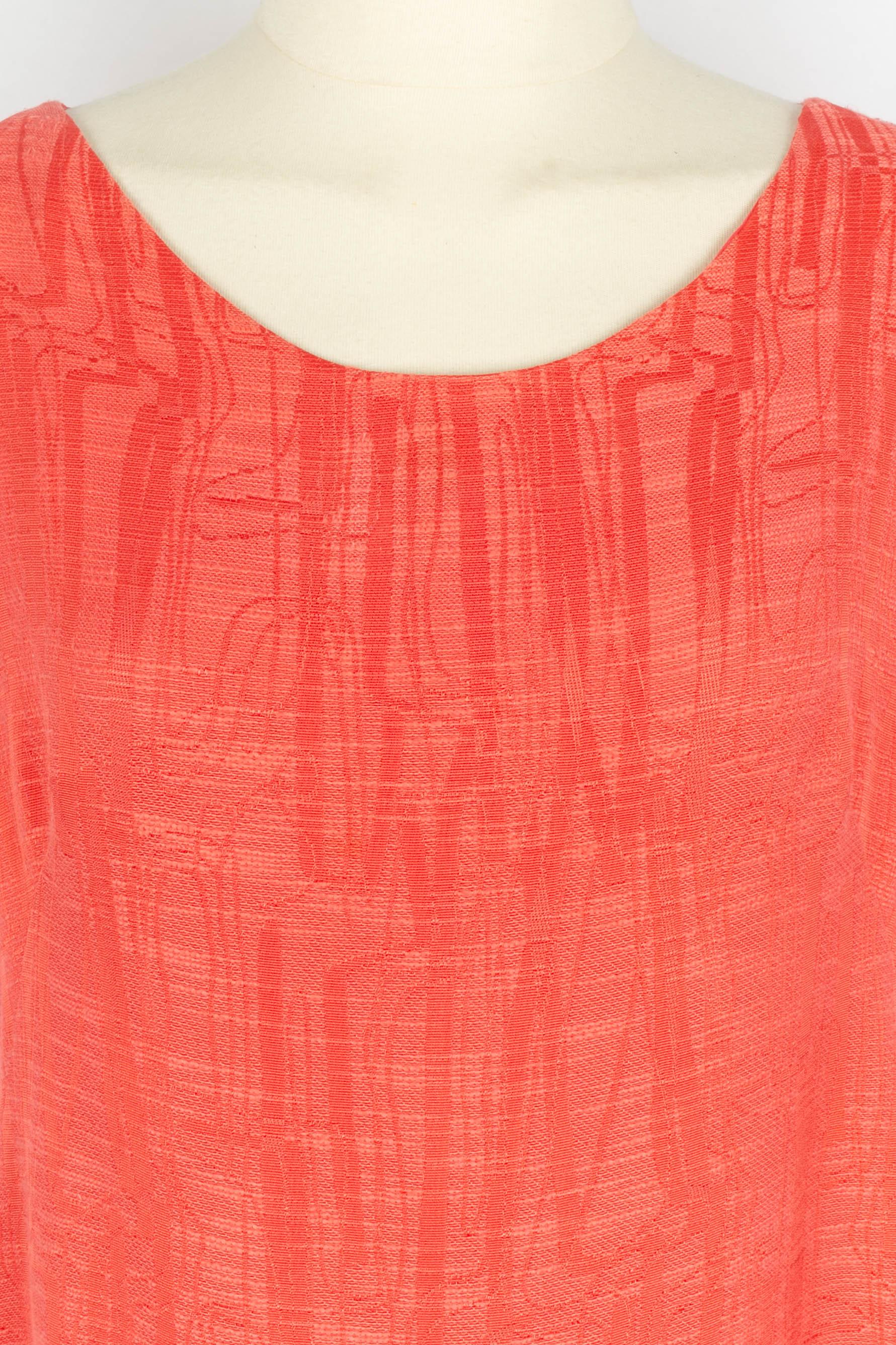 Orange Christian Lacroix set For Sale