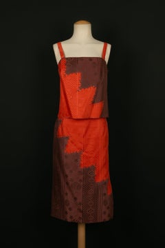 Christian Lacroix Set in Cotton and Silk