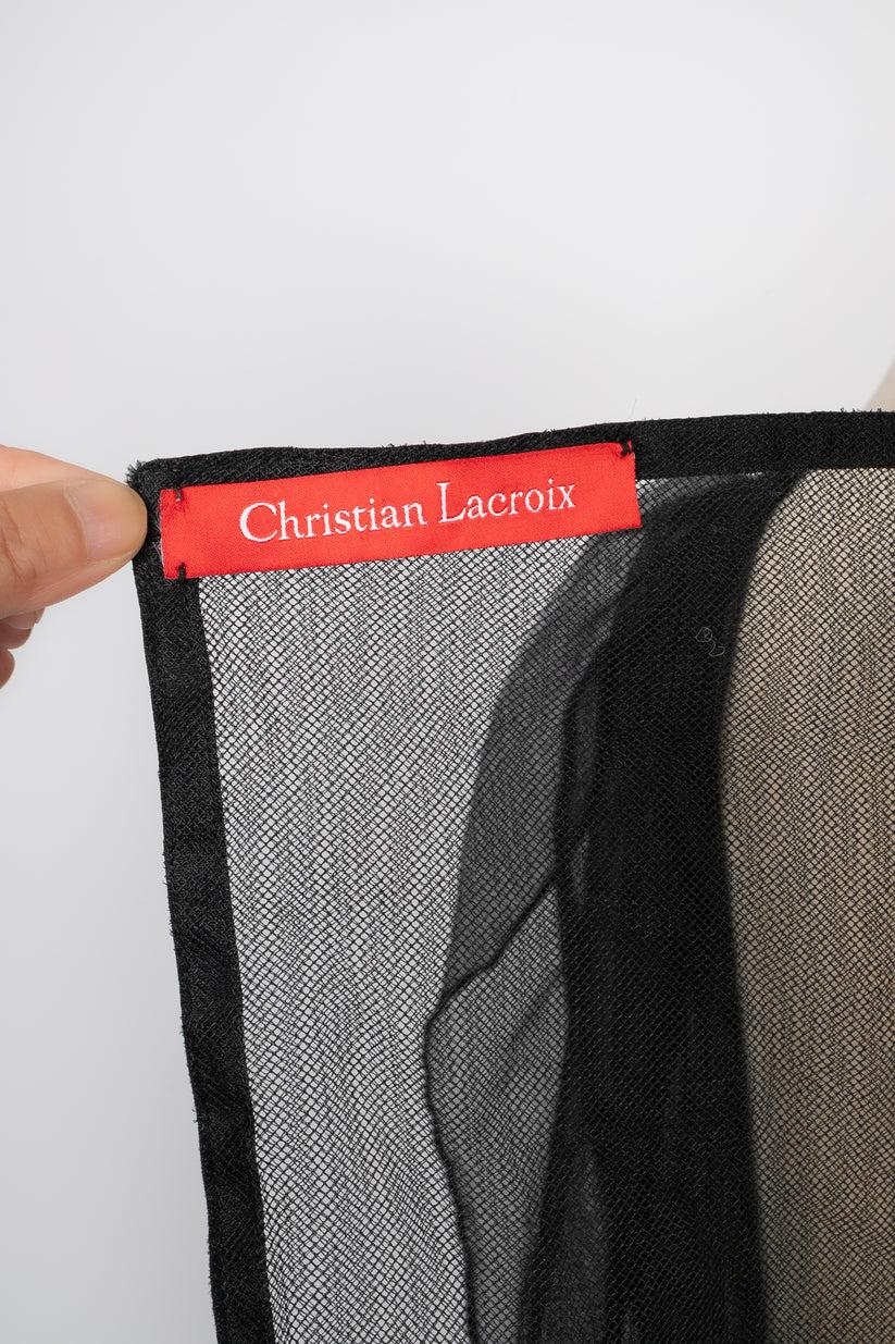 Robe courte en coton imprimé Christian Lacroix en vente 5