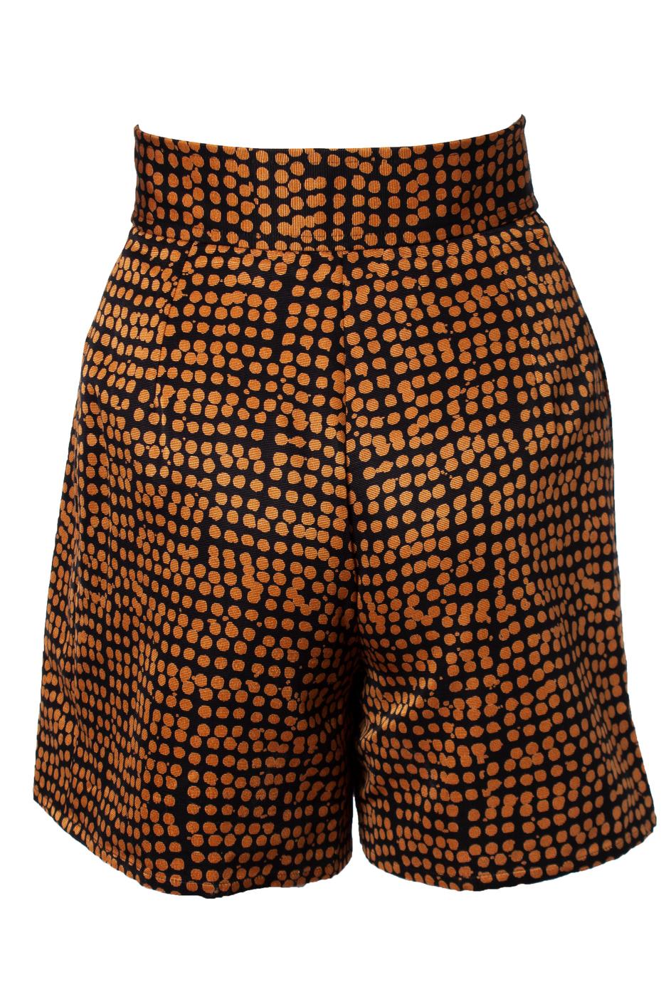 Black Christian Lacroix, Shorts with dots For Sale