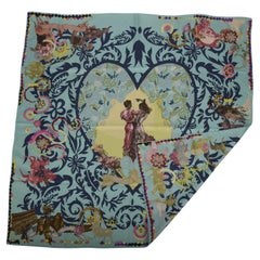 Christian Lacroix Silk Beaded Scarf