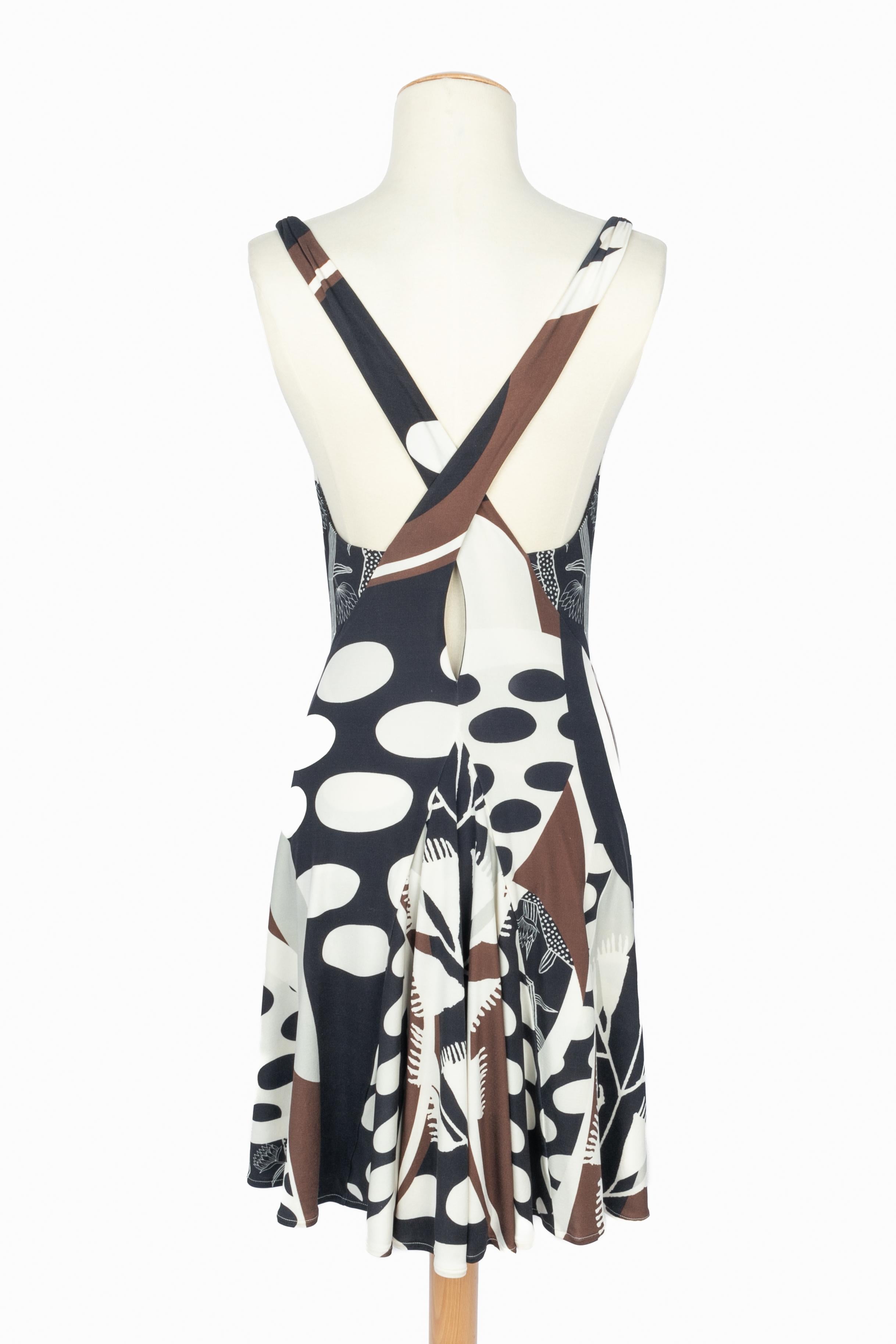 Christian Lacroix silk dress in vendita 1