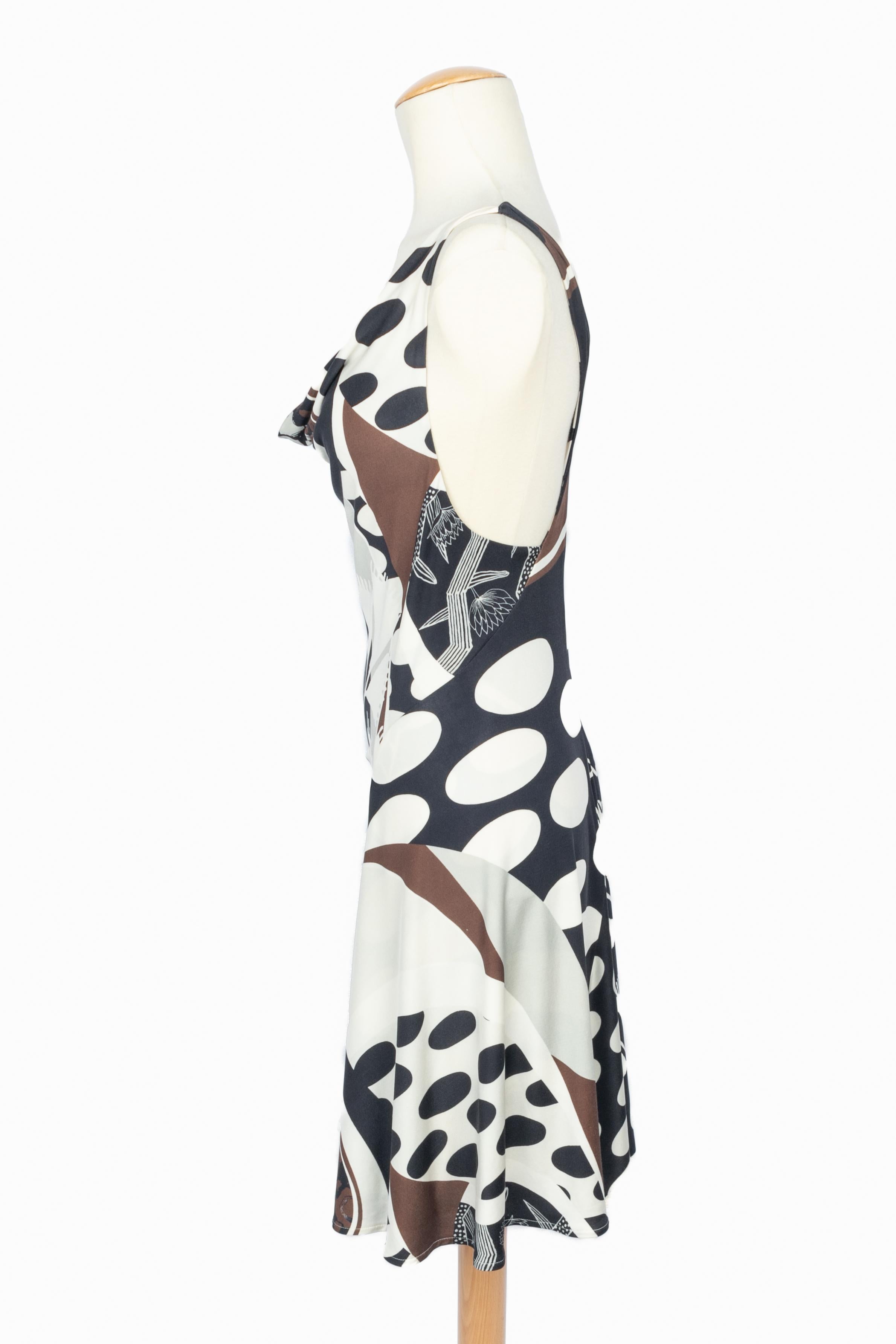 Christian Lacroix silk dress in vendita 2