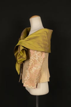 Christian Lacroix Silk, Lace and Taffeta Jacket Summer, 1998