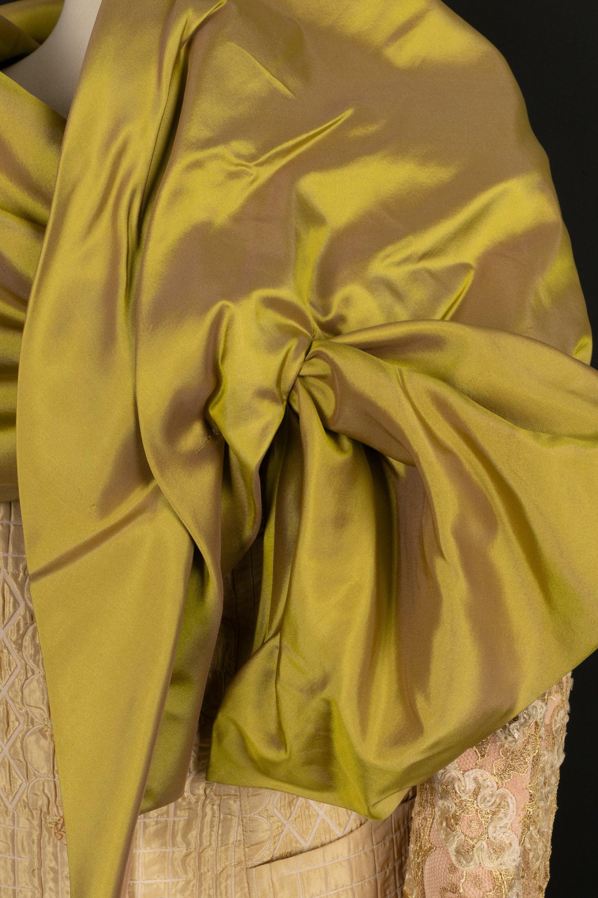 Women's Christian Lacroix Silk, Lace and Taffeta Jacket Summer, 1998 For Sale