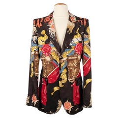 Christian Lacroix Silk Men Jacket