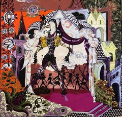 Christian Lacroix Silk Scarf "Scenery"