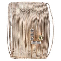 Christian Lacroix Silbernes Metall-Manschettenarmband