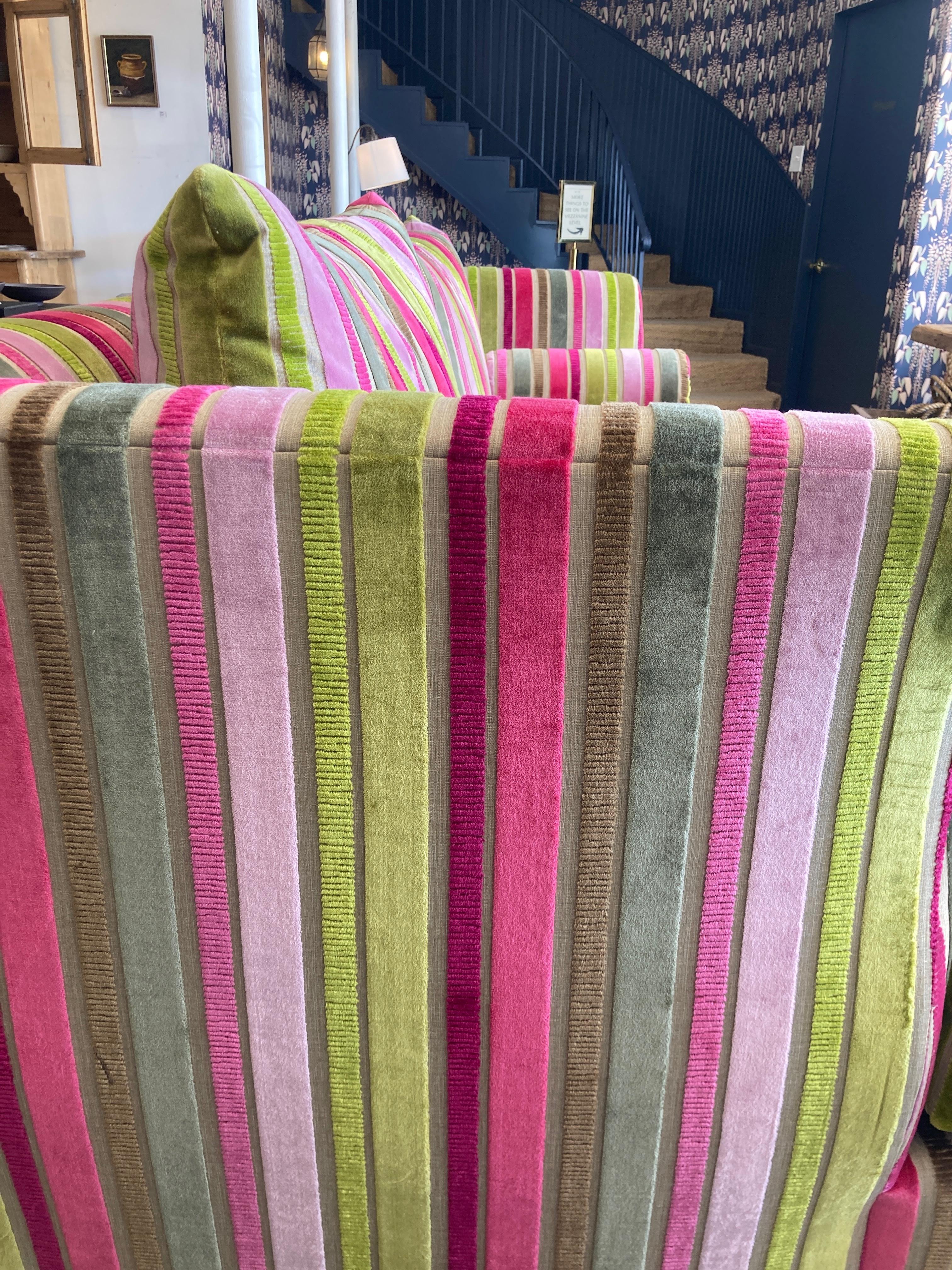 Contemporary Christian LaCroix Sofa For Sale
