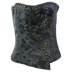 Christian Lacroix Spring 1999 silk bustier