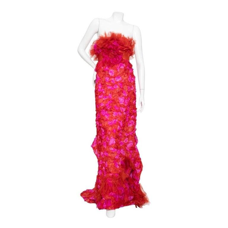 Christian Lacroix Spring 2007 Haute Couture Red and Pink Appliqué Gown

Description

Haute Couture Appliqué Gown﻿ by Christian Lacroix
Spring 2007 Couture Runway
Red, pink, and floral patterned
Strapless
Allover floral inspired appliqué; raw edges