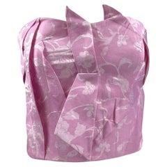Christian Lacroix Spring/Summer 1999 Pink silk bustier
