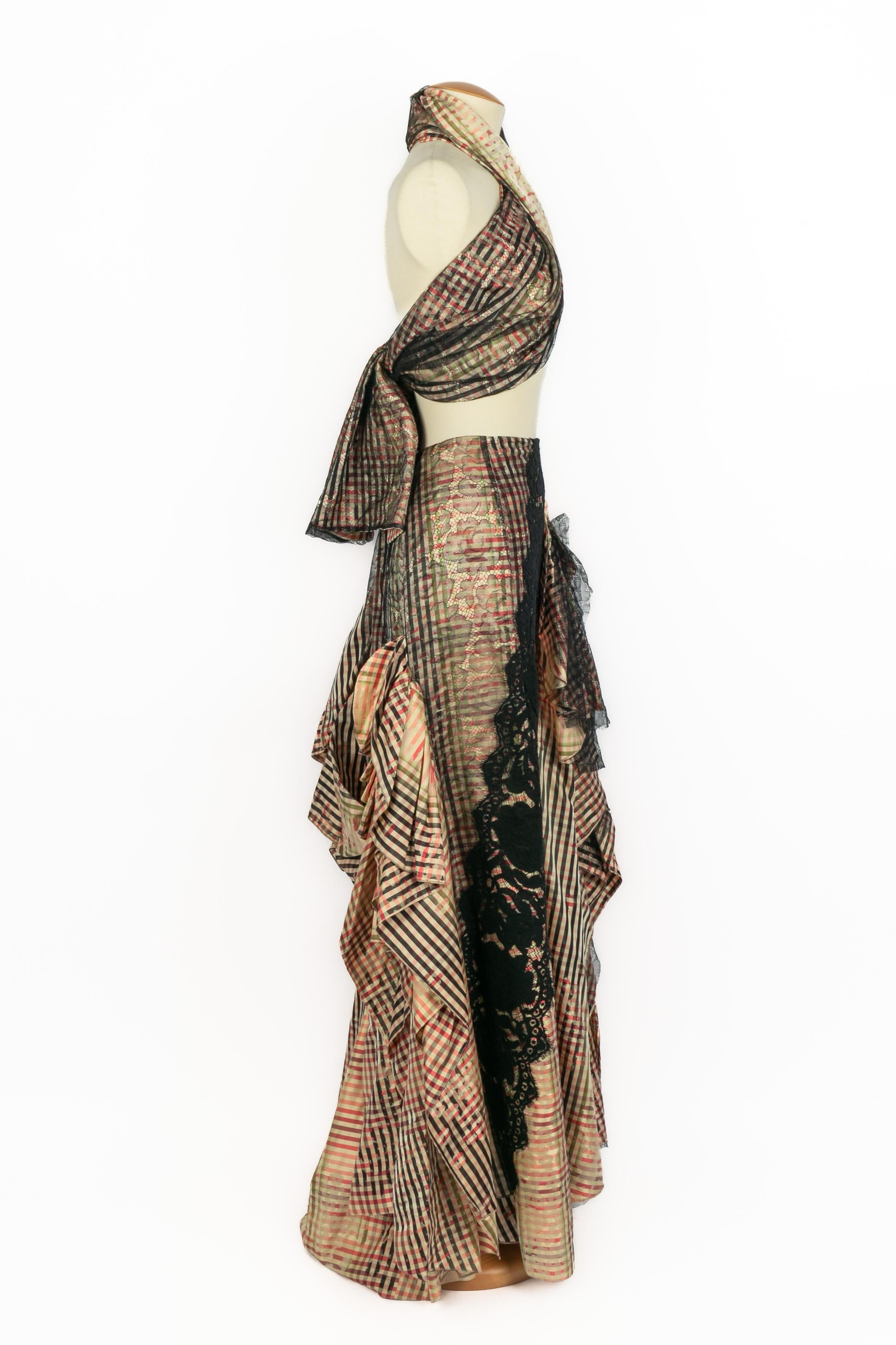 Christian Lacroix stole and skirt For Sale 14