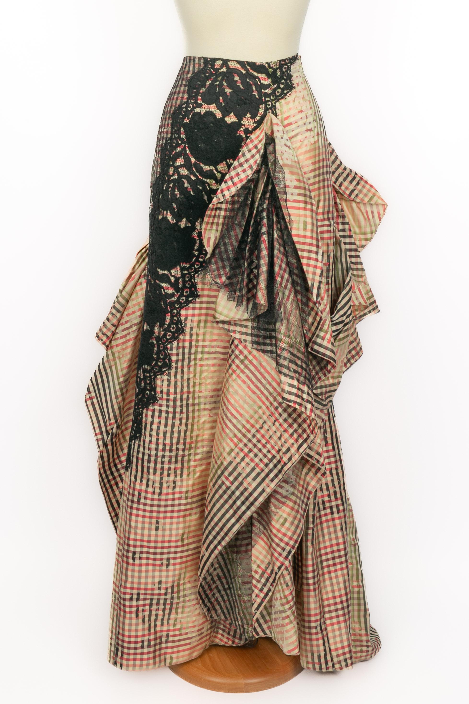 Women's Christian Lacroix stole and skirt For Sale