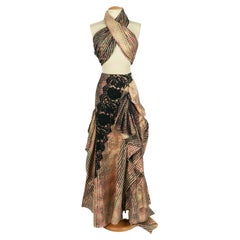 Christian Lacroix stole and skirt