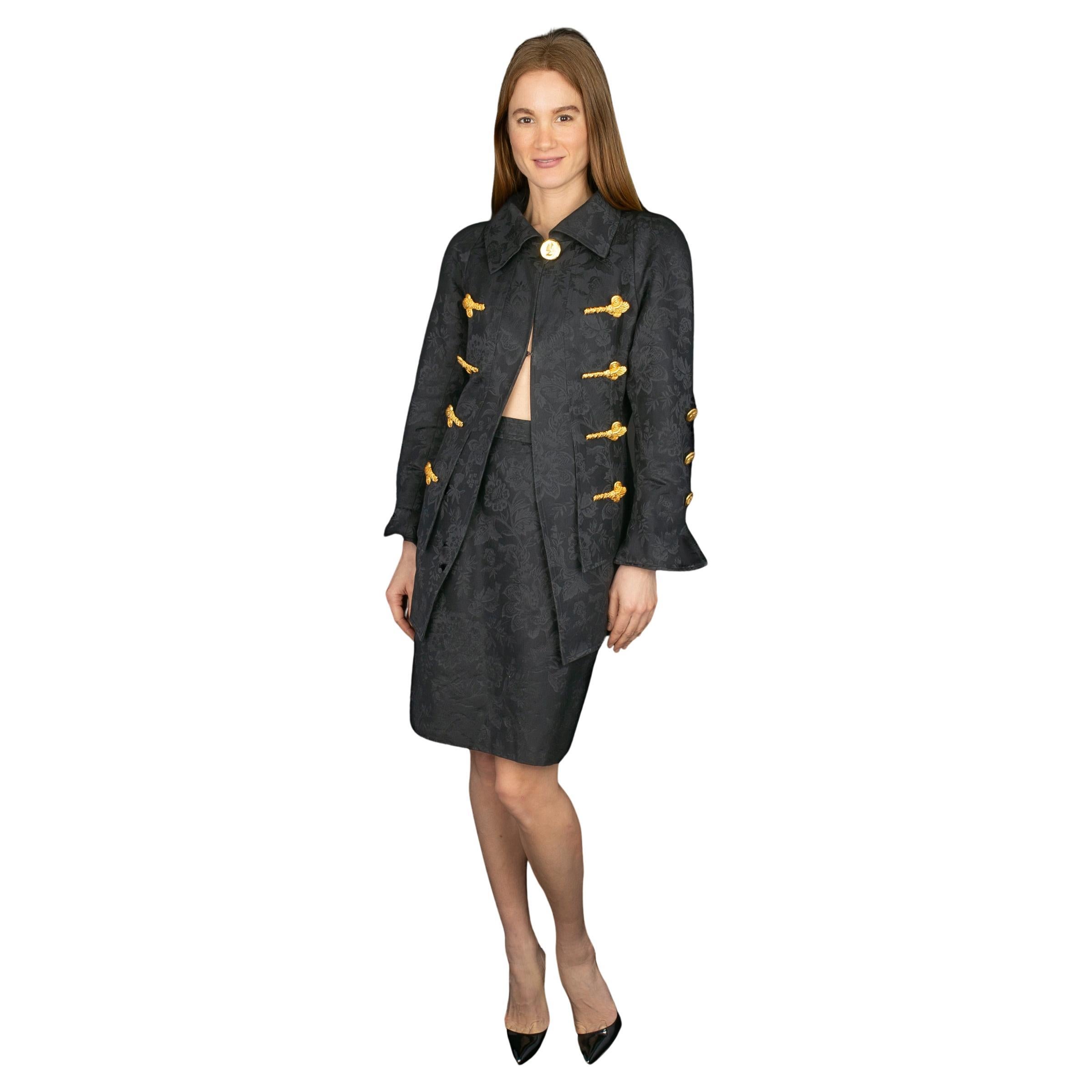 Pre-owned Christian Lacroix Suit By Spring-summer 1994 In Black