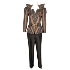 Christian Lacroix Suit Set of Pants and Jackete Haute Couture