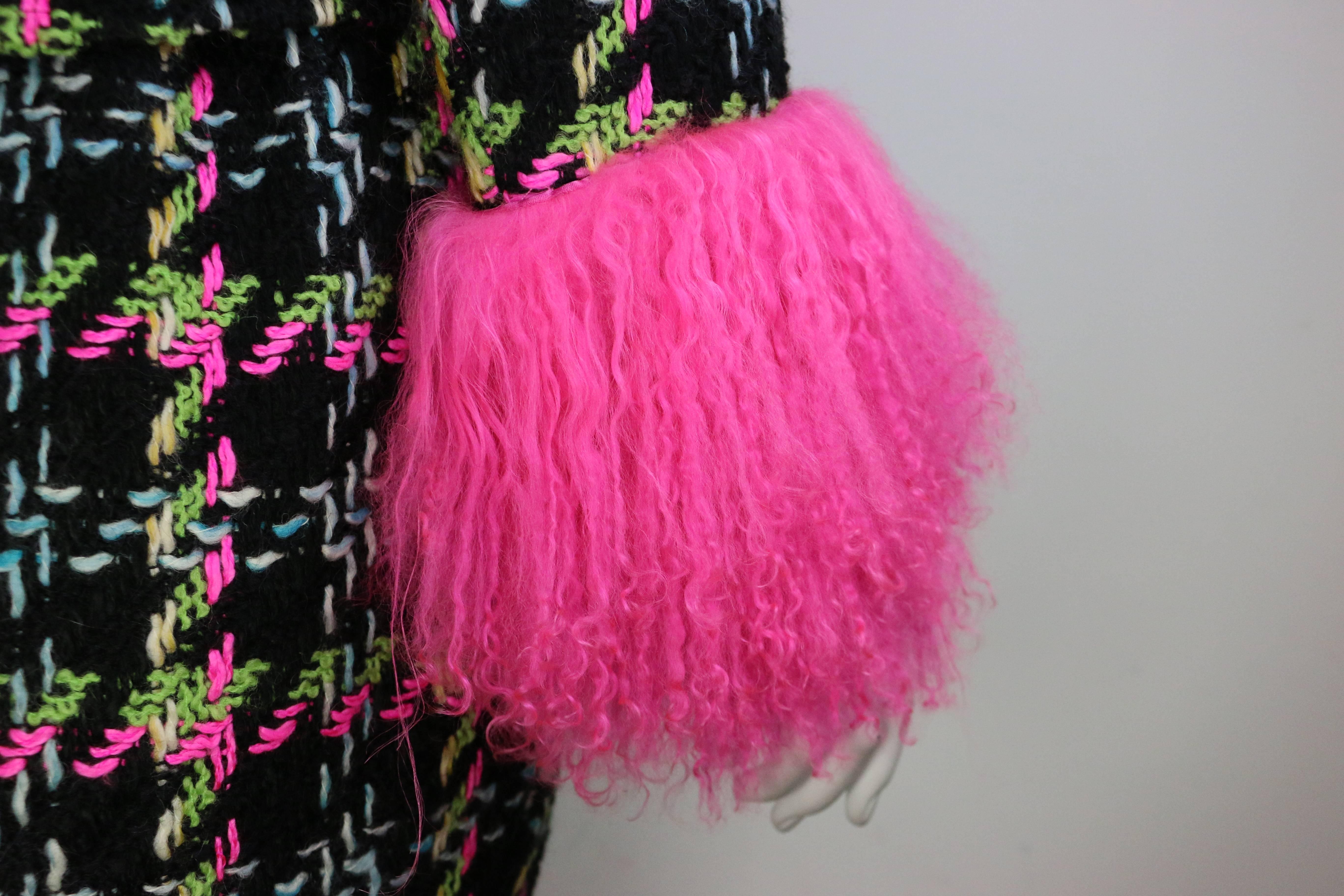 Abito e gonna in lana tweed di Christian Lacroix in vendita 1