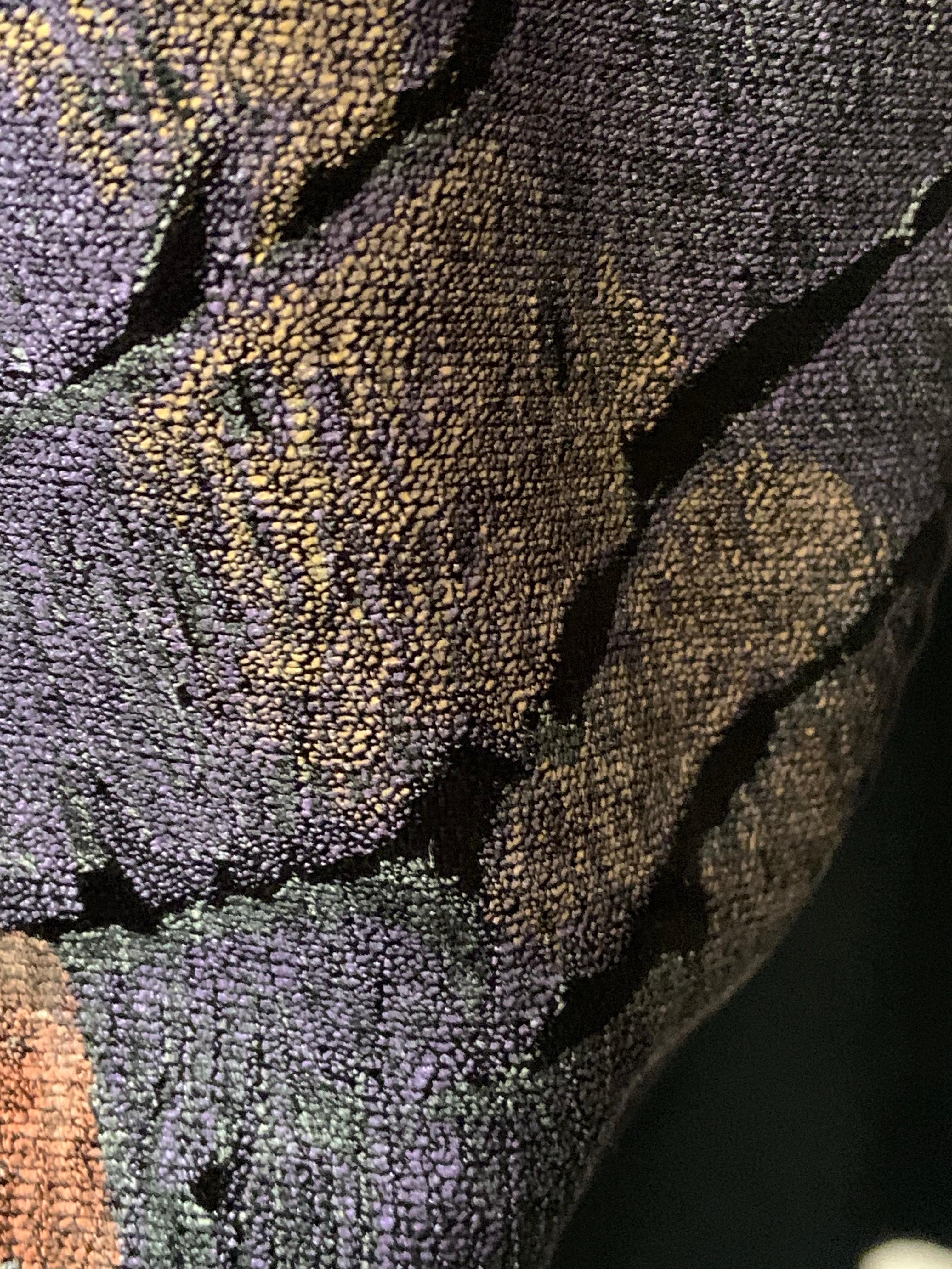 Christian Lacroix Veste en velours avec des designs/One au pochoir à la manière de Fortuny en vente 9