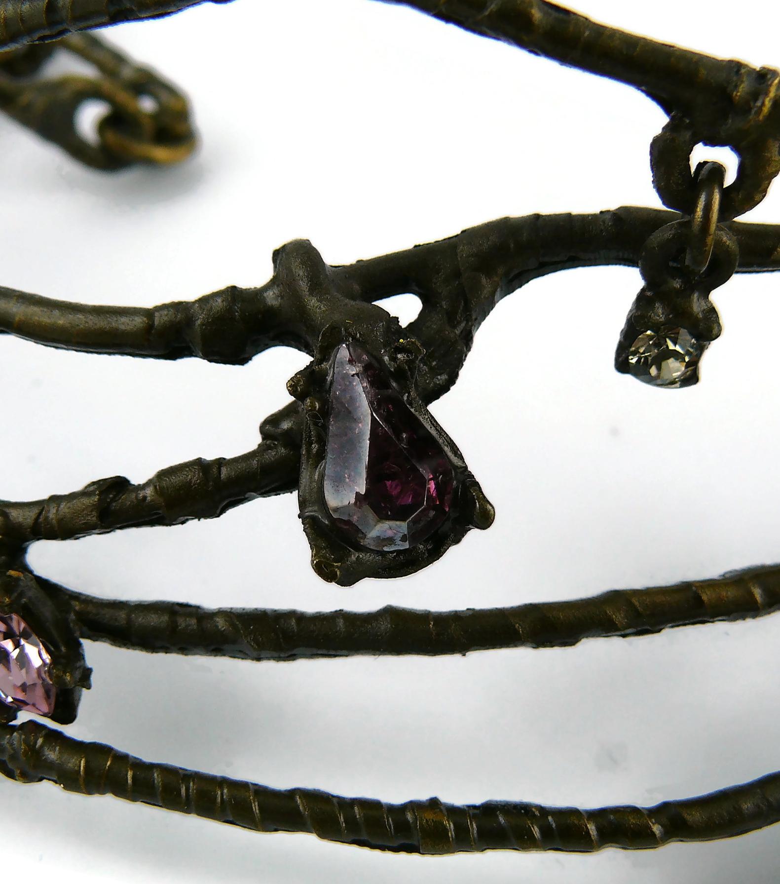Christian Lacroix Vintage Branches Design Choker Necklace For Sale 10