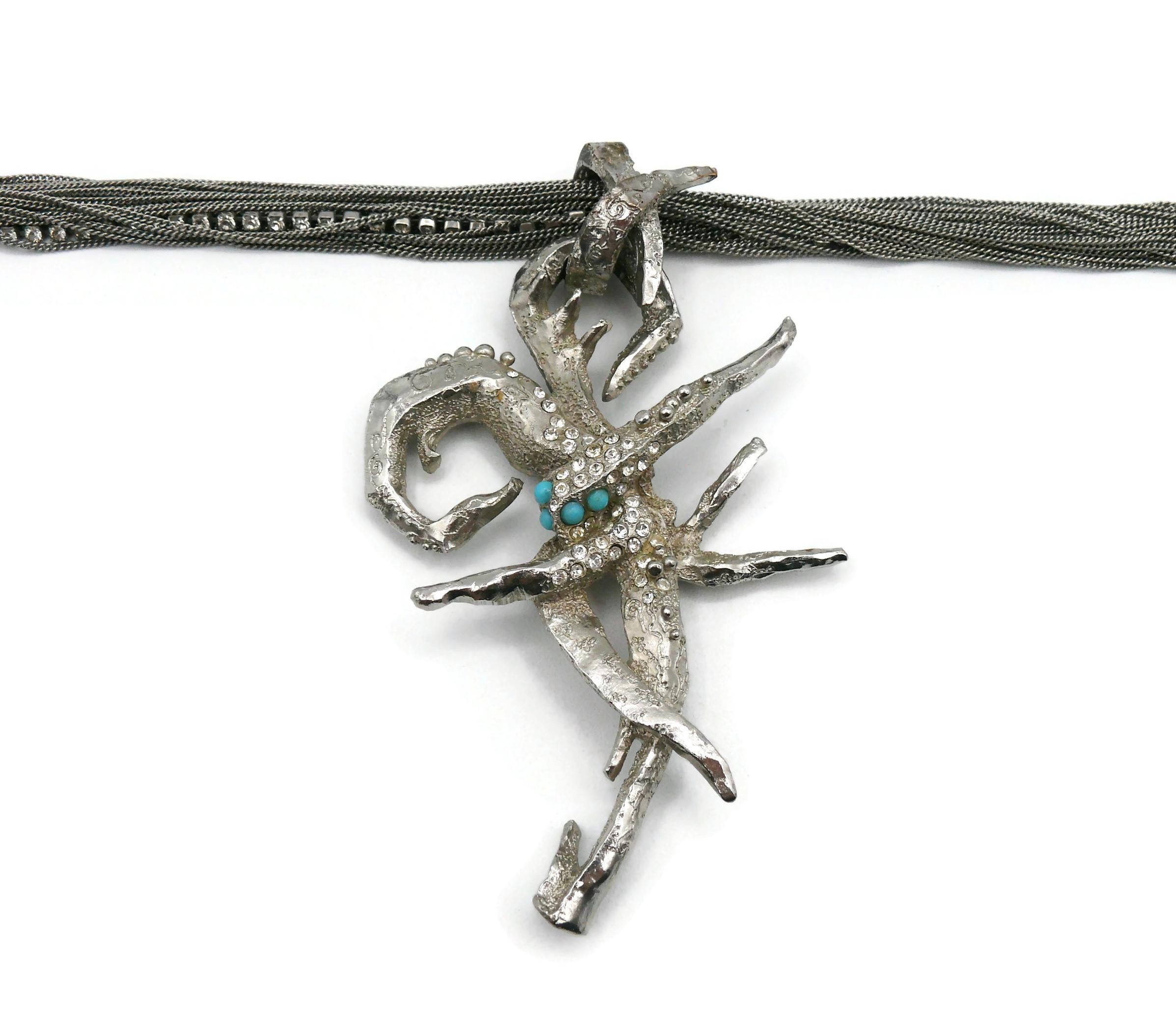 Christian Lacroix Vintage Branches Pendant Necklace For Sale 2