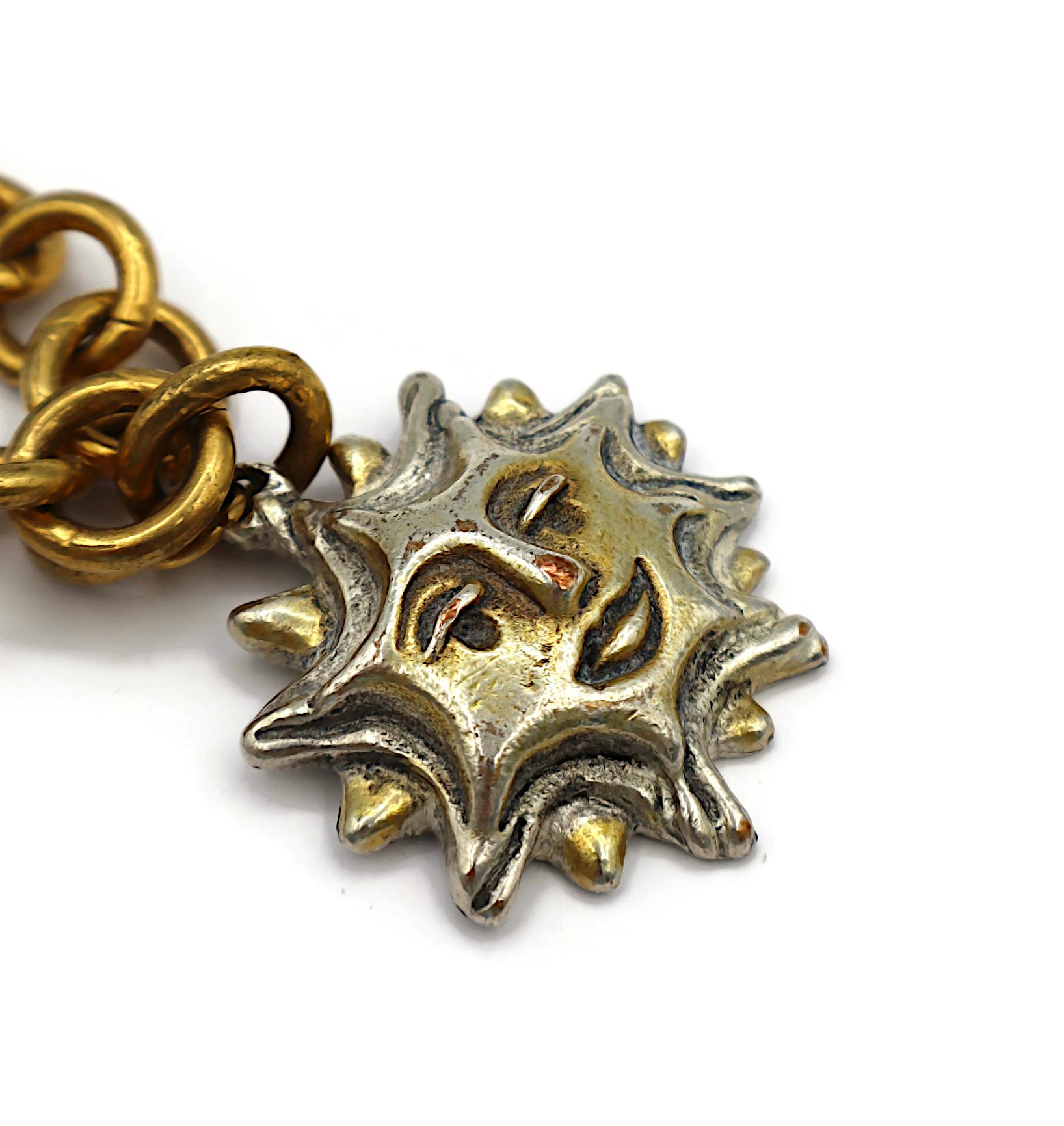 CHRISTIAN LACROIX Vintage Charm Necklace For Sale 11