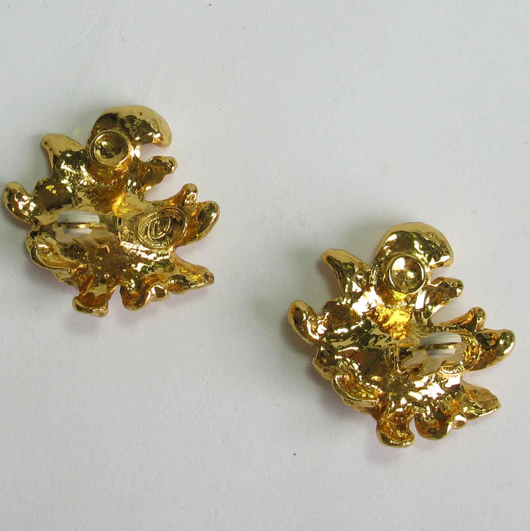 Women's Christian Lacroix Vintage Clip-On Earrings