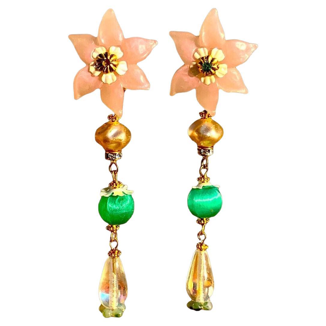 Vintage Christian Lacroix earrings For Sale at 1stDibs