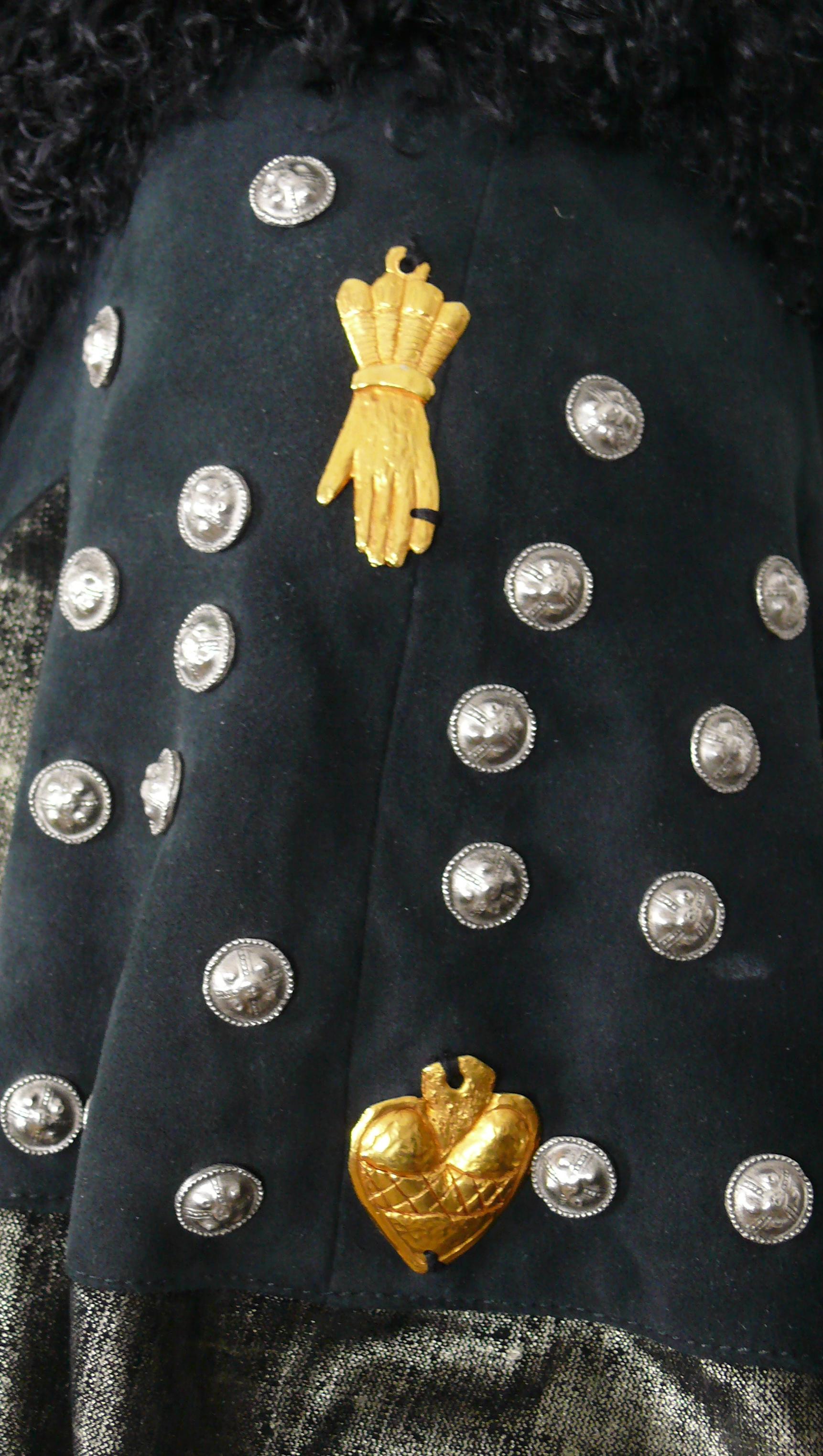 Christian Lacroix Vintage Embellished Poncho Coat For Sale 6
