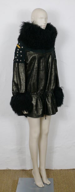 Christian Lacroix Vintage Embellished Poncho Coat