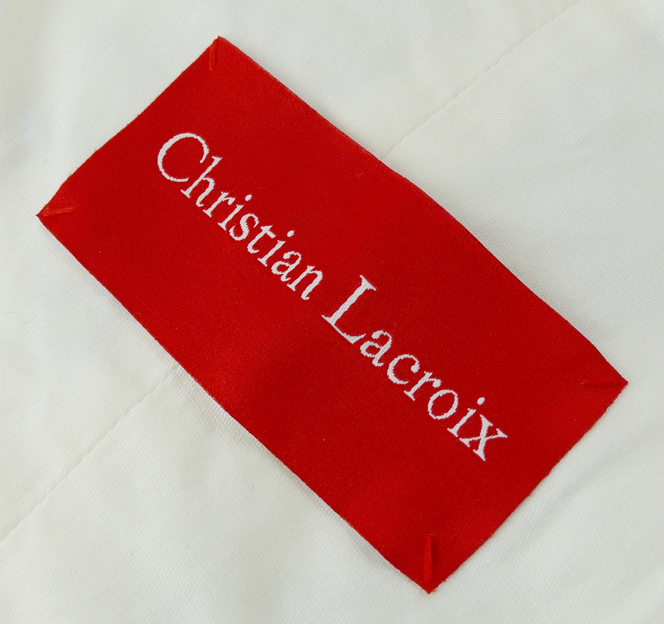 Christian Lacroix Vintage Embroidered Blazer For Sale 2