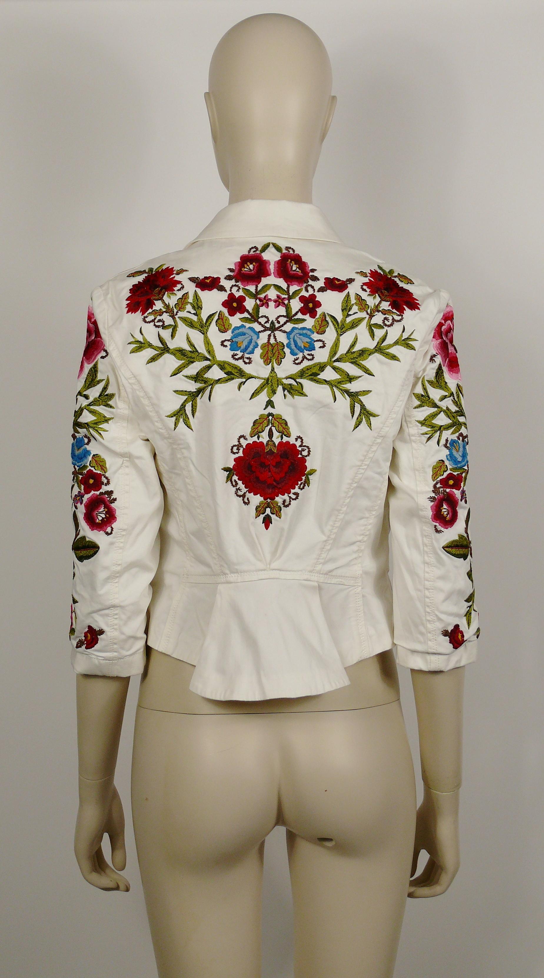 Christian Lacroix Vintage bestickter Blazer im Angebot 2