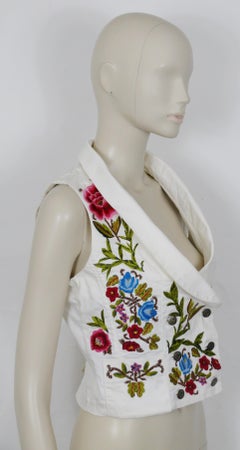 Christian Lacroix Vintage Embroidered Vest