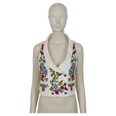 Christian Lacroix Vintage Embroidered Vest