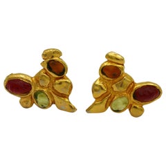 CHRISTIAN LACROIX Vintage Heart Clip-On Earrings