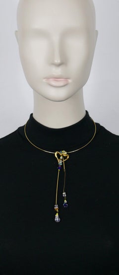 CHRISTIAN LACROIX Vintage Heart Pendant Necklace