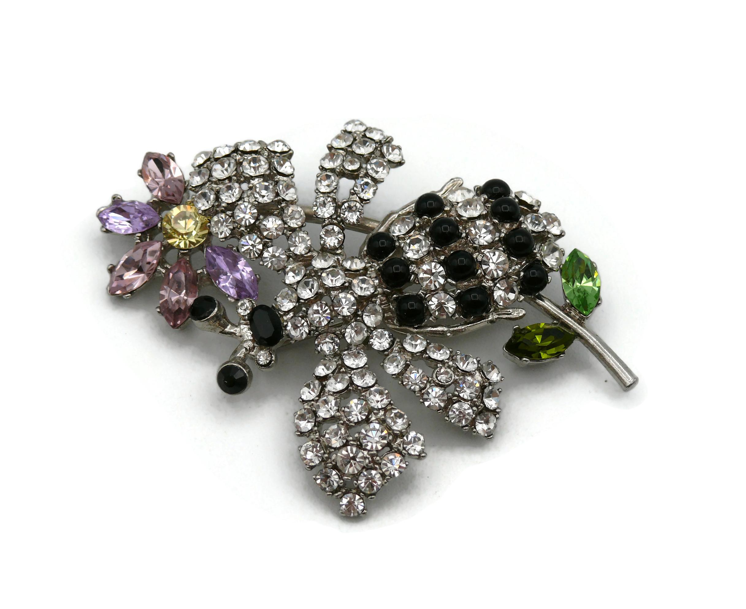 CHRISTIAN LACROIX Vintage Jewelled Bee Brooch For Sale 2