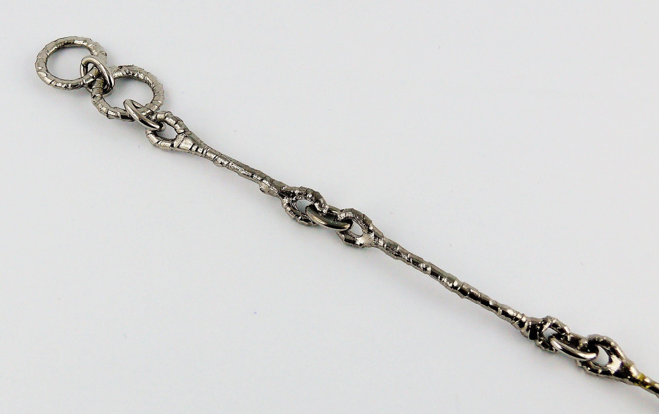 Women's Christian Lacroix Vintage Jewelled Branches Design Necklace