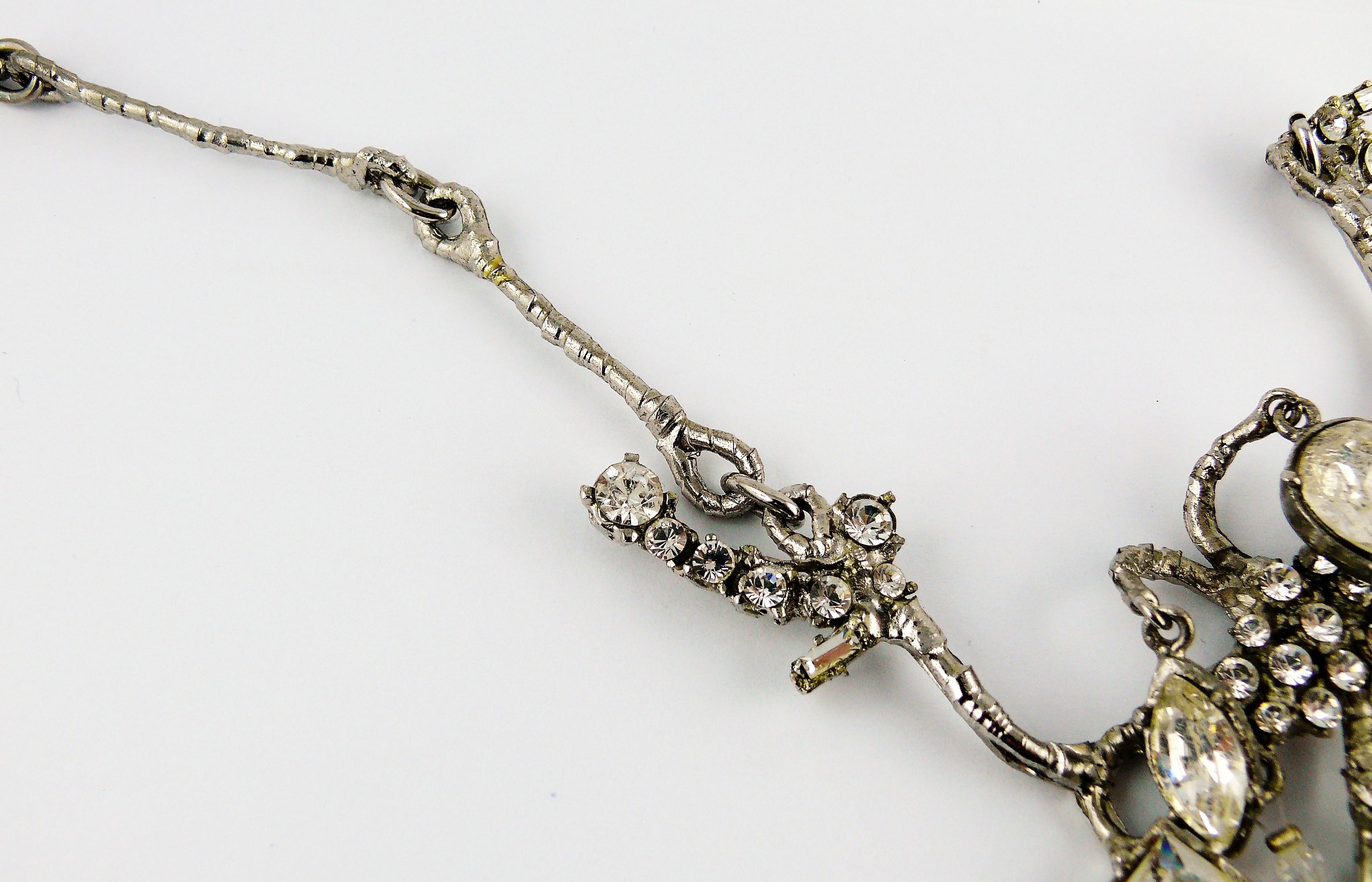Christian Lacroix Vintage Jewelled Branches Design Necklace 1