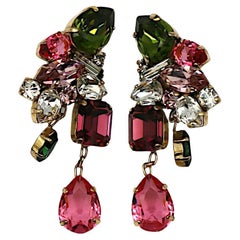 CHRISTIAN LACROIX Pendants d'oreilles vintage