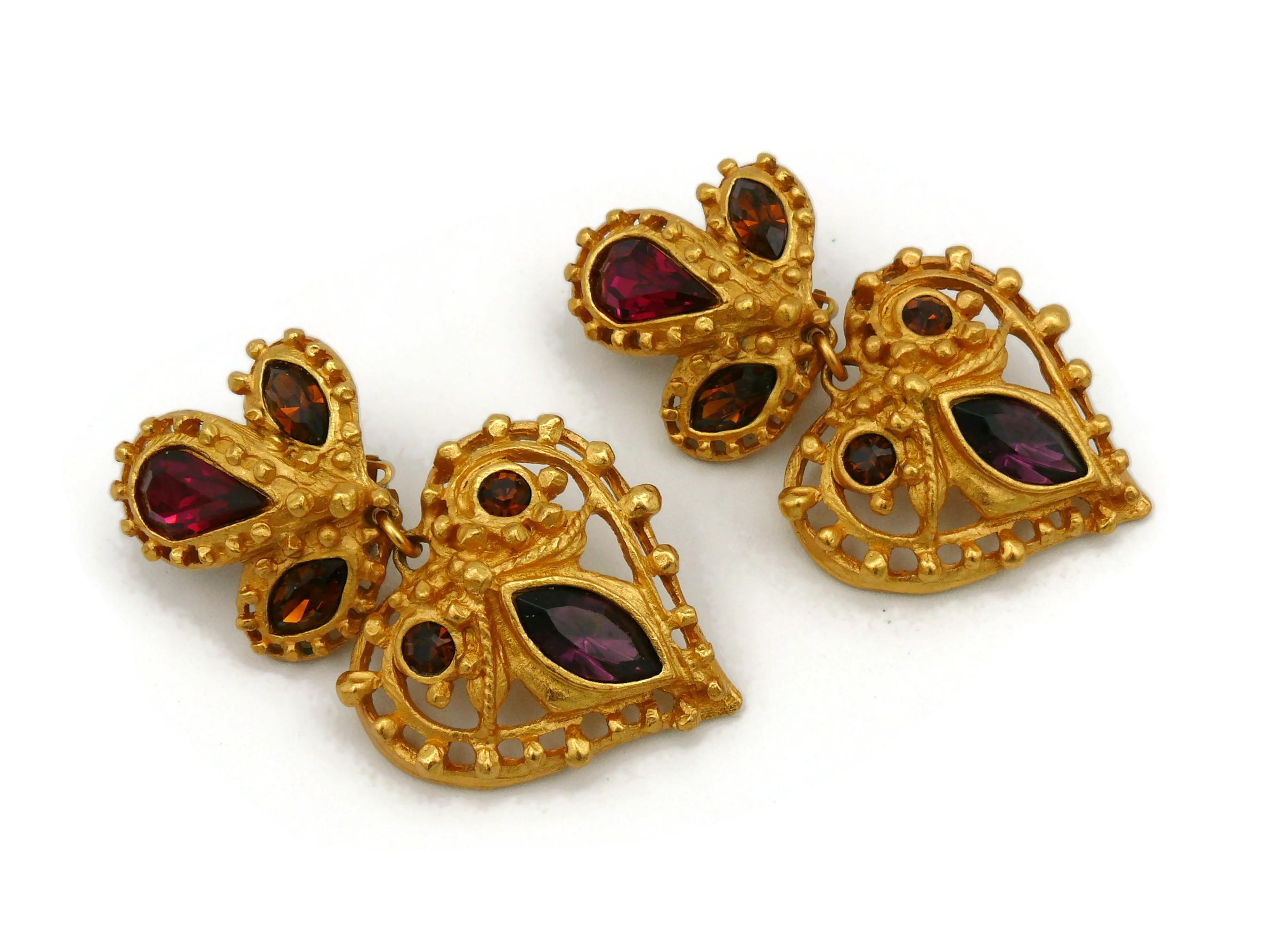 christian lacroix vintage earrings